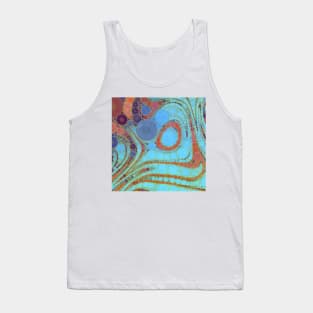 Oil Pattern Tank Top